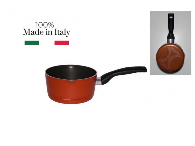 CASSERUOLA 1 MANICO MONETA ZECCHINO CM 14