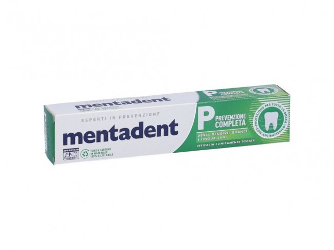 DENTIFRICIO MENTADENT P PROTEZIONE FAMIGLIA 75 ML.
