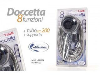 DOCCETTA 8 FUNZIONI CON TUBO E SUPPORTO GICOS