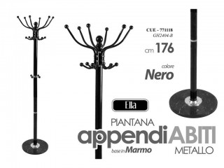 APPENDI ABITI PIANTANA ALTA CM. 176 NERO