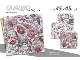 QUADRO GICOS SU TELA 45X45 ART. 771729 FANTASY