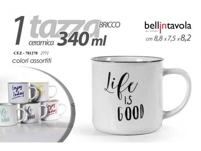 TAZZONE GICOS MUG CC. 340