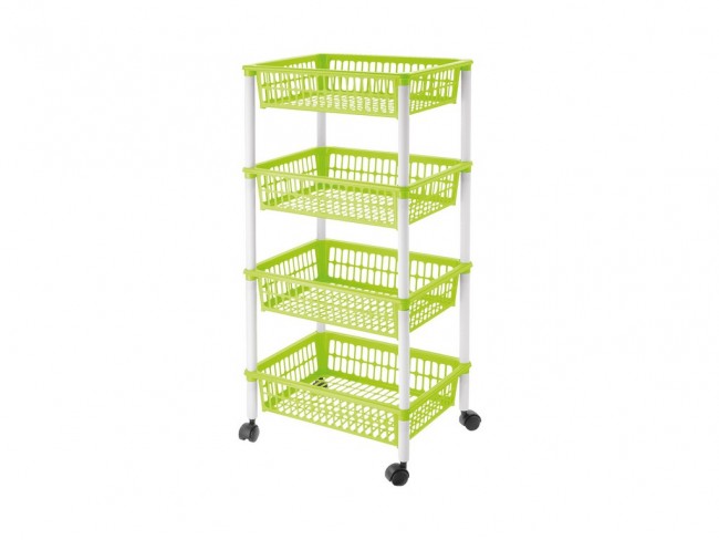 CARRELLO PORTAVERDURE TONTARELLI MITO 4 RIPIANI