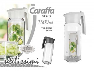 BROCCA VETRO GICOS CON COPERCHIO LT. 1.5 ART. 819360
