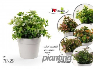 PIANTINA FIORI ARTIFICIALI GICOS CM. 20