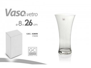 VASO FIORI GICOS VETRO PATTY CM. 26