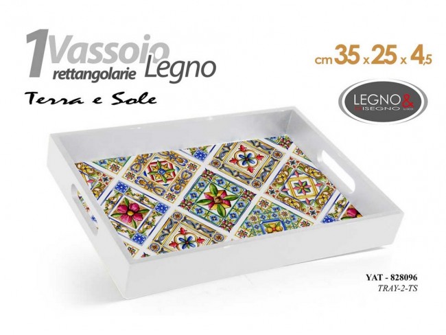vassoio legno