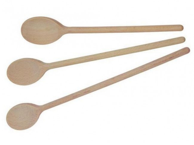 CUCCHIAIO LEGNO FAGGIO SET 3 PZ. CM.25/30/35 MEETING