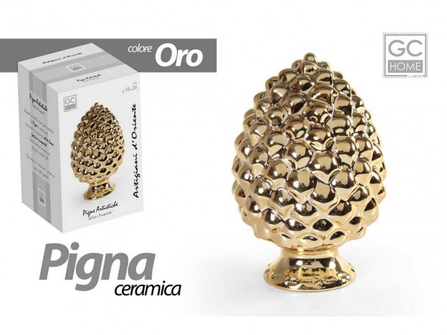 PIGNA CERAMICA GICOS COLORE ORO CM 10