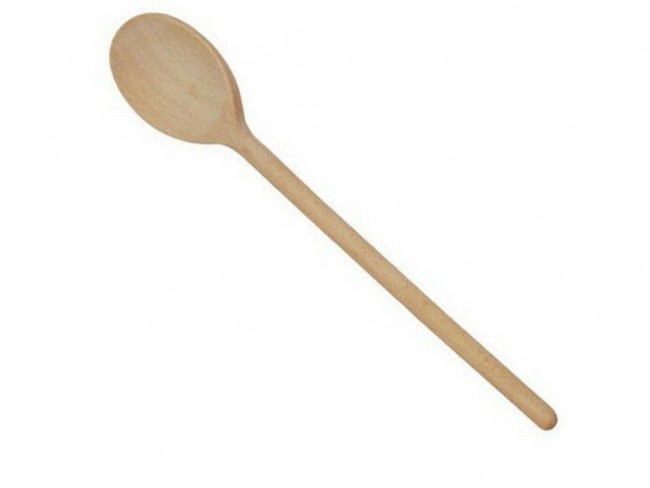 CUCCHIAIO LEGNO FAGGIO LUX MEETING CM. 35