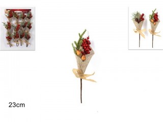 NATALE CHIUDIPACCO PVC CON GHIANDA