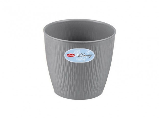 COPRIVASO STEFANPLAST LIBERTY CM. 25 STONE GREY