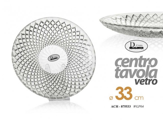 CENTROTAVOLA GICOS VETRO CM 33