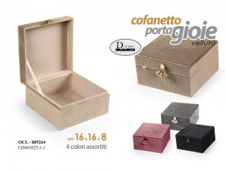 PORTAGIOIE GICOS COFANETTO QUADRATO CM. 16X16
