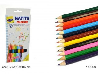 CARTOLERIA COLORI A MATITA 12 PZ.