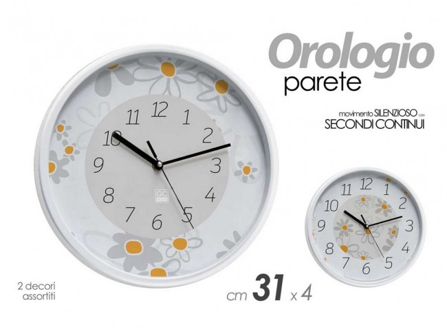 OROLOGIO DA PARETE GICOS DAISY CM. 31