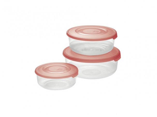 CONTENITORE FRIGOBOX TONTARELLI TONDO 3 PZ.