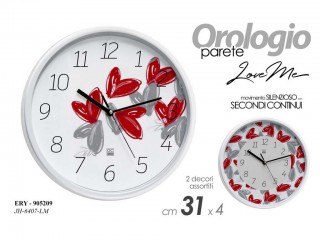 OROLOGIO DA PARETE GICOS LOVE ME CM. 31