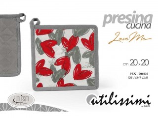 PRESINA GICOS DISEGNO LOVE ME CM 20X20