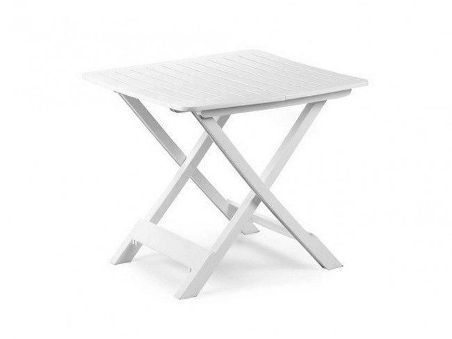 TAVOLO RESINA PIEGHEVOLE TEVERE CM. 79X72