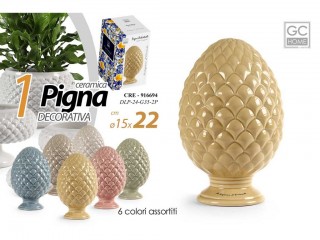 PIGNA CERAMICA GICOS COLORI NEW ASSORTITI CM. 22.5