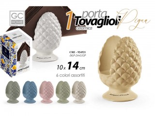 PORTATOVAGLIOLI CERAMICA PIGNA COLOR GICOS
