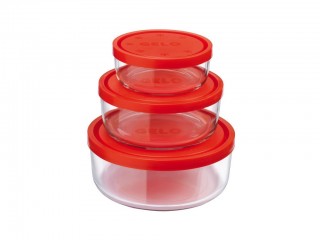 CONTENITORE BORMIOLI GELO BOX 3 PZ. ROTONDI