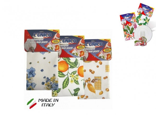 PANNO L'UNICO MICROSTOVIGLIE  CM. 36X52