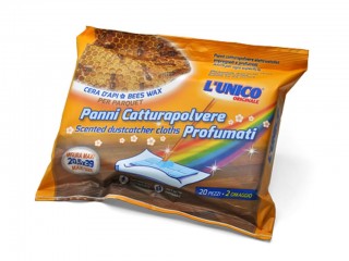 PANNI CATTURAPOLVERE L' UNICO 22 PZ. CERA D'API