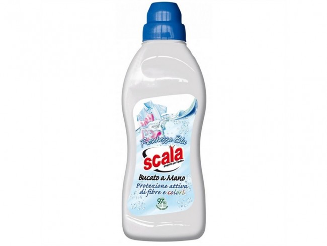 SCALA BUCATO A MANO LIQUIDO FRESCHEZZA BLU 750 ML.