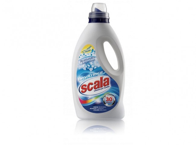 SCALA LAVATRICE LIQUIDO BICARBONATO E SALGEMMA LT. 1.5