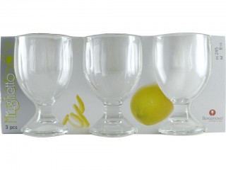 BICCHIERI BORGONOVO MUGHETTO ACQUA X 3