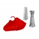 TRITACARNE TRE SPADE ACCESSORI POMODORO E GRATTUGIA