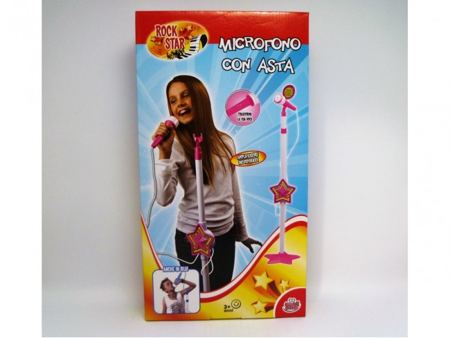 MICROFONO CON ASTA