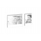 PORTAFOTO MASCAGNI ART. M215 TRASPARENTE ACRILICO 10X15