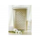 PORTABIANCHERIA ARIANNA ANGORA/BIANCO/WENGE'