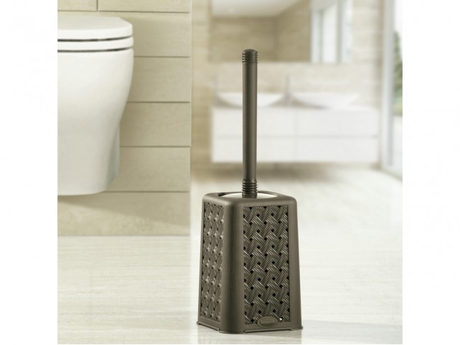 PORTASCOPINO PLASTICA TONTARELLI  ARIANNA ANGORA/BIANCO/WENGE 