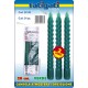 CANDELE TORCIGLIONE ATMOSFERA BLU SET 3 PZ.