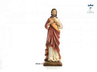 STATUETTA SACRO CUORE GESU' CM 30 PABEN