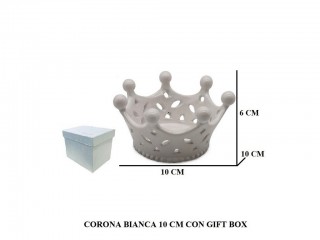 GIARDINI DI MARZO LINEA HOME CORONA BIANCA CM. 10