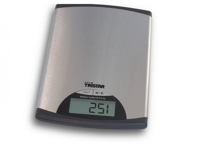 BILANCIA CUCINA DIGITALE TRISTAR RETTANGOLARE KG. 5