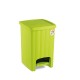 PATTUMIERA A PEDALE STEFANPLAST MARGHERITA LT. 20 BIANCO